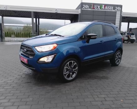 Синій Форд Екоспорт, об'ємом двигуна 2 л та пробігом 95 тис. км за 12500 $, фото 1 на Automoto.ua
