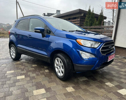 Синий Форд Экоспорт, объемом двигателя 2 л и пробегом 131 тыс. км за 11600 $, фото 1 на Automoto.ua