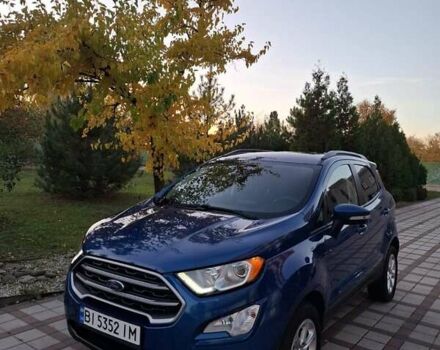 Синій Форд Екоспорт, об'ємом двигуна 2 л та пробігом 60 тис. км за 13500 $, фото 1 на Automoto.ua