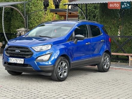 Синій Форд Екоспорт, об'ємом двигуна 1 л та пробігом 24 тис. км за 10800 $, фото 1 на Automoto.ua