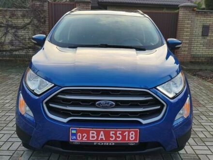 Синій Форд Екоспорт, об'ємом двигуна 2 л та пробігом 69 тис. км за 12900 $, фото 1 на Automoto.ua