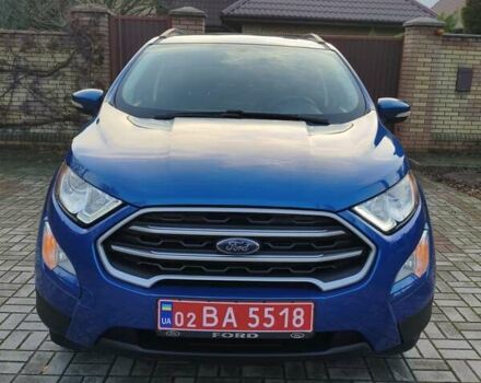 Синій Форд Екоспорт, об'ємом двигуна 2 л та пробігом 69 тис. км за 12900 $, фото 1 на Automoto.ua