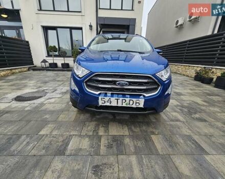 Синій Форд Екоспорт, об'ємом двигуна 2 л та пробігом 62 тис. км за 13800 $, фото 1 на Automoto.ua