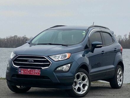 Синий Форд Экоспорт, объемом двигателя 2 л и пробегом 90 тыс. км за 13900 $, фото 1 на Automoto.ua