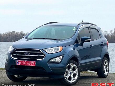 Синий Форд Экоспорт, объемом двигателя 2 л и пробегом 90 тыс. км за 13600 $, фото 1 на Automoto.ua
