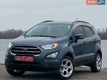 Синий Форд Экоспорт, объемом двигателя 2 л и пробегом 90 тыс. км за 13600 $, фото 1 на Automoto.ua