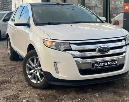 Белый Форд Эдж, объемом двигателя 3.5 л и пробегом 262 тыс. км за 10990 $, фото 6 на Automoto.ua