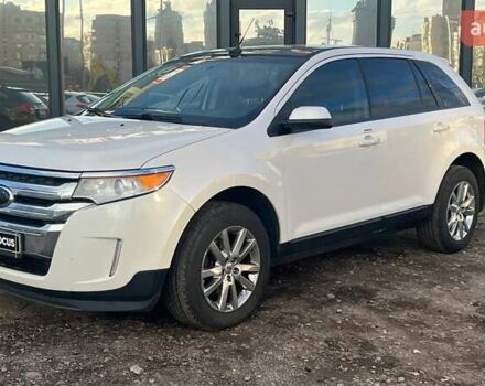 Белый Форд Эдж, объемом двигателя 3.5 л и пробегом 262 тыс. км за 10990 $, фото 2 на Automoto.ua