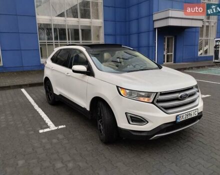 Белый Форд Эдж, объемом двигателя 3.5 л и пробегом 60 тыс. км за 15798 $, фото 3 на Automoto.ua