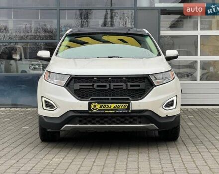 Белый Форд Эдж, объемом двигателя 3.5 л и пробегом 61 тыс. км за 15800 $, фото 1 на Automoto.ua