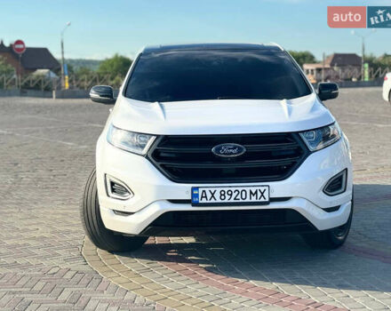 Белый Форд Эдж, объемом двигателя 2 л и пробегом 143 тыс. км за 19200 $, фото 3 на Automoto.ua