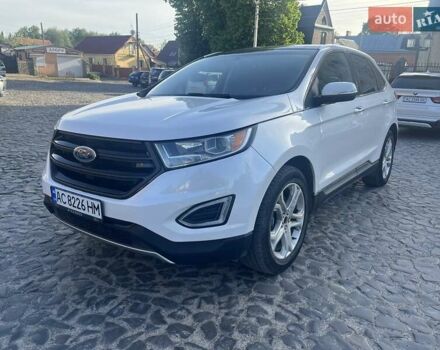 Белый Форд Эдж, объемом двигателя 2 л и пробегом 129 тыс. км за 16000 $, фото 10 на Automoto.ua