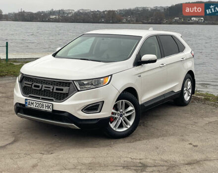 Білий Форд Едж, об'ємом двигуна 3.5 л та пробігом 153 тис. км за 16999 $, фото 2 на Automoto.ua