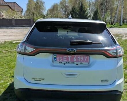 Белый Форд Эдж, объемом двигателя 2 л и пробегом 148 тыс. км за 15490 $, фото 5 на Automoto.ua