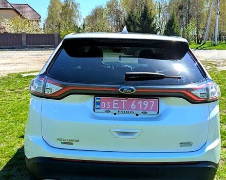 Белый Форд Эдж, объемом двигателя 2 л и пробегом 153 тыс. км за 13500 $, фото 2 на Automoto.ua