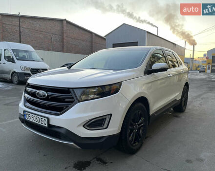 Белый Форд Эдж, объемом двигателя 3.5 л и пробегом 161 тыс. км за 17900 $, фото 5 на Automoto.ua