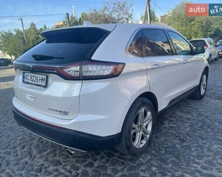 Белый Форд Эдж, объемом двигателя 2 л и пробегом 129 тыс. км за 16000 $, фото 3 на Automoto.ua