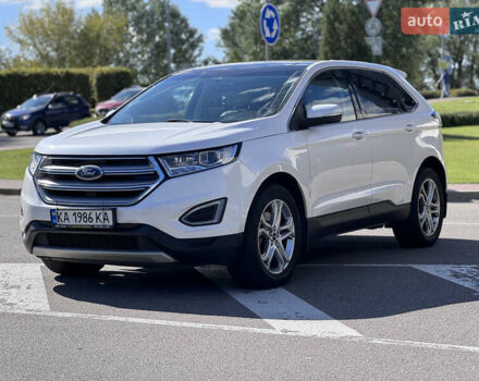 Білий Форд Едж, об'ємом двигуна 2 л та пробігом 143 тис. км за 18200 $, фото 1 на Automoto.ua