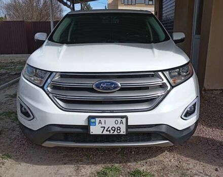 Білий Форд Едж, об'ємом двигуна 2 л та пробігом 116 тис. км за 14600 $, фото 12 на Automoto.ua