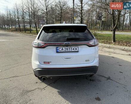 Белый Форд Эдж, объемом двигателя 2 л и пробегом 212 тыс. км за 14899 $, фото 5 на Automoto.ua