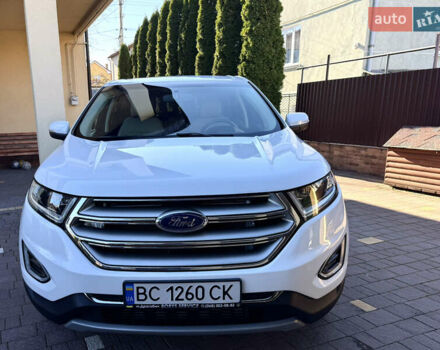 Белый Форд Эдж, объемом двигателя 2 л и пробегом 118 тыс. км за 17900 $, фото 4 на Automoto.ua