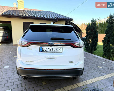 Белый Форд Эдж, объемом двигателя 2 л и пробегом 118 тыс. км за 17900 $, фото 1 на Automoto.ua