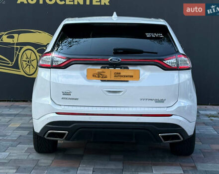 Білий Форд Едж, об'ємом двигуна 2 л та пробігом 163 тис. км за 20300 $, фото 3 на Automoto.ua