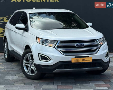 Білий Форд Едж, об'ємом двигуна 2 л та пробігом 163 тис. км за 20300 $, фото 2 на Automoto.ua