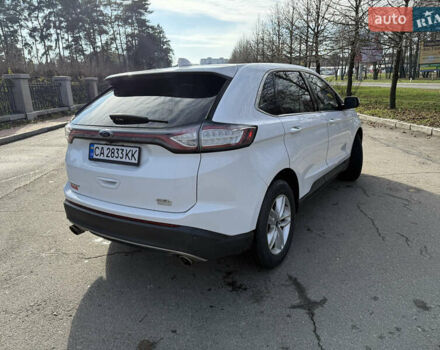 Белый Форд Эдж, объемом двигателя 2 л и пробегом 212 тыс. км за 14899 $, фото 6 на Automoto.ua