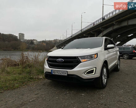 Белый Форд Эдж, объемом двигателя 3.5 л и пробегом 158 тыс. км за 18500 $, фото 1 на Automoto.ua