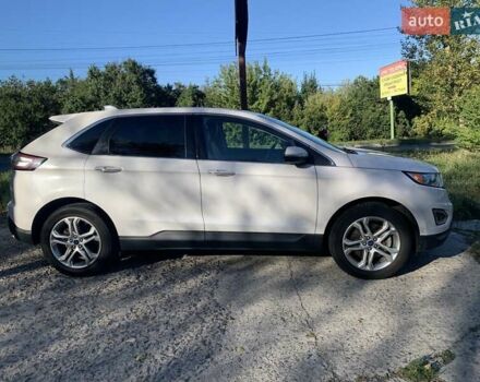 Белый Форд Эдж, объемом двигателя 2 л и пробегом 124 тыс. км за 19999 $, фото 3 на Automoto.ua