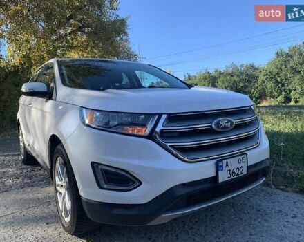 Белый Форд Эдж, объемом двигателя 2 л и пробегом 124 тыс. км за 19999 $, фото 1 на Automoto.ua