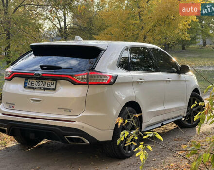 Форд Эдж 2018 в Днепре (Днепропетровске) на Automoto.ua Белый Форд Эдж, объемом двигателя 2.7 л и пробегом 70 тыс. км за 19900 $, фото 4 на Automoto.ua