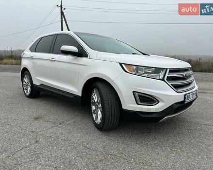 Белый Форд Эдж, объемом двигателя 3.5 л и пробегом 165 тыс. км за 19800 $, фото 7 на Automoto.ua