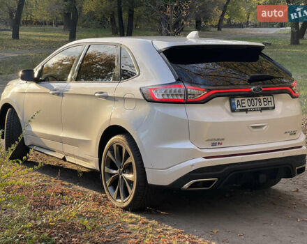 Форд Эдж 2018 в Днепре (Днепропетровске) на Automoto.ua Белый Форд Эдж, объемом двигателя 2.7 л и пробегом 70 тыс. км за 19900 $, фото 6 на Automoto.ua
