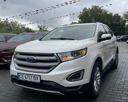 Білий Форд Едж, об'ємом двигуна 2 л та пробігом 63 тис. км за 16900 $, фото 1 на Automoto.ua