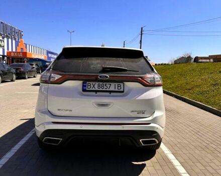 Форд Эдж 2018 в Шепетовке на Automoto.ua Белый Форд Эдж, объемом двигателя 2.7 л и пробегом 88 тыс. км за 19500 $, фото 2 на Automoto.ua
