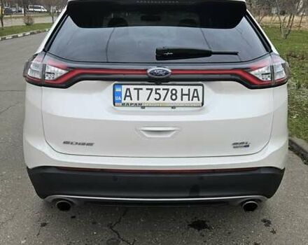 Білий Форд Едж, об'ємом двигуна 2 л та пробігом 117 тис. км за 17100 $, фото 4 на Automoto.ua