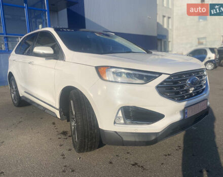 Білий Форд Едж, об'ємом двигуна 2 л та пробігом 40 тис. км за 25500 $, фото 1 на Automoto.ua