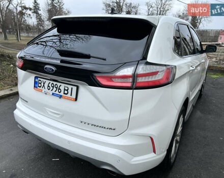 Белый Форд Эдж, объемом двигателя 2 л и пробегом 59 тыс. км за 21400 $, фото 4 на Automoto.ua