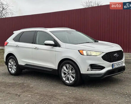 Белый Форд Эдж, объемом двигателя 2 л и пробегом 129 тыс. км за 16000 $, фото 1 на Automoto.ua