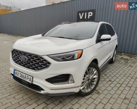 Білий Форд Едж, об'ємом двигуна 2 л та пробігом 91 тис. км за 22000 $, фото 1 на Automoto.ua