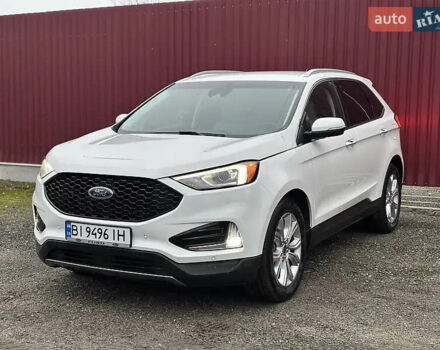 Белый Форд Эдж, объемом двигателя 2 л и пробегом 129 тыс. км за 16000 $, фото 3 на Automoto.ua