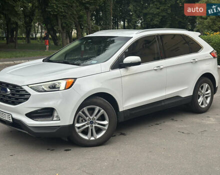 Білий Форд Едж, об'ємом двигуна 2 л та пробігом 59 тис. км за 19800 $, фото 1 на Automoto.ua
