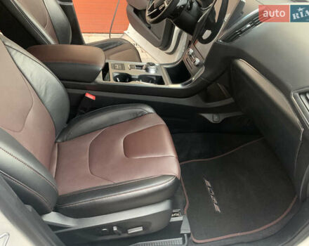 Белый Форд Эдж, объемом двигателя 2 л и пробегом 73 тыс. км за 19950 $, фото 18 на Automoto.ua