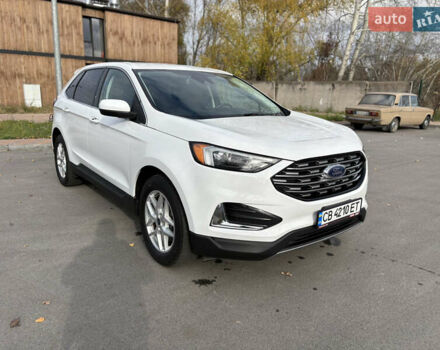 Білий Форд Едж, об'ємом двигуна 2 л та пробігом 80 тис. км за 23000 $, фото 1 на Automoto.ua