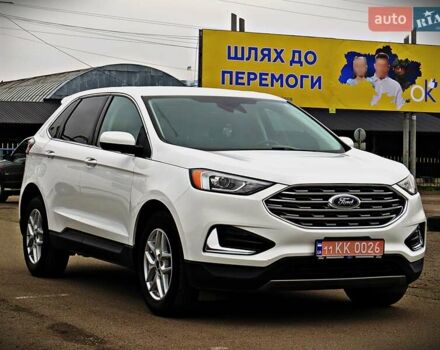 Білий Форд Едж, об'ємом двигуна 2 л та пробігом 125 тис. км за 21000 $, фото 1 на Automoto.ua