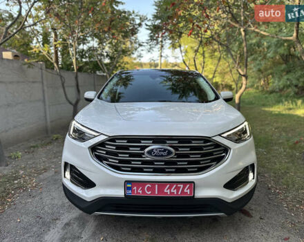 Белый Форд Эдж, объемом двигателя 2 л и пробегом 56 тыс. км за 20500 $, фото 1 на Automoto.ua