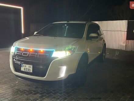 Белый Форд Эдж, объемом двигателя 2 л и пробегом 280 тыс. км за 11000 $, фото 1 на Automoto.ua