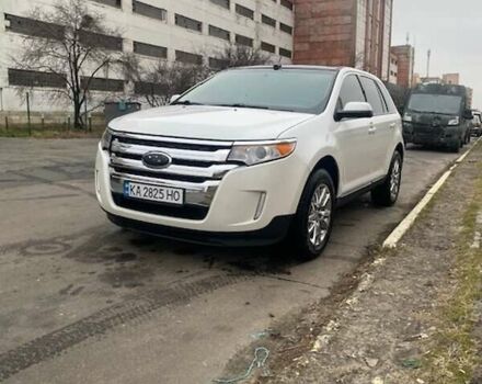 Белый Форд Эдж, объемом двигателя 3.5 л и пробегом 242 тыс. км за 12200 $, фото 1 на Automoto.ua